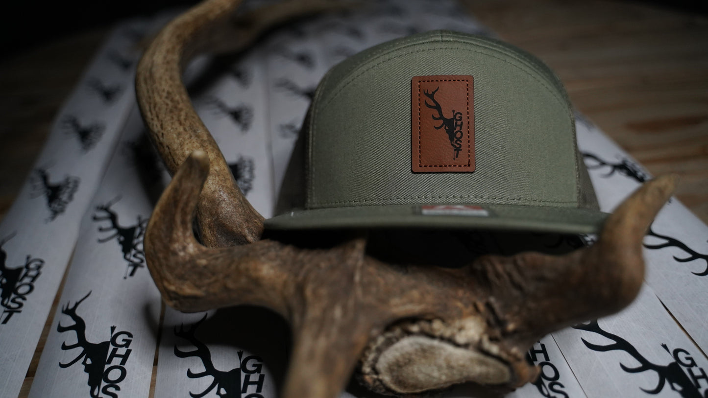 Richardson 7-Panel w/ Leather Patch
